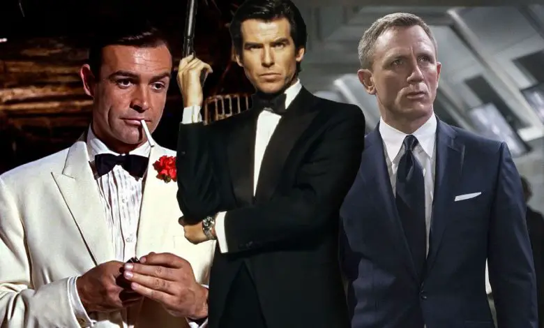 The Changing Faces of 007