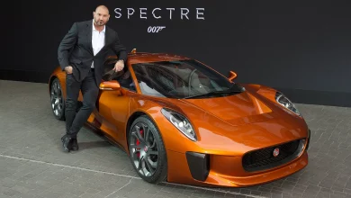 Jaguar C-X75 from "spectre" is going up for auction