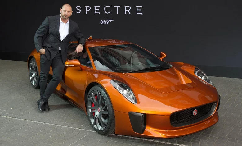 Jaguar C-X75 from "spectre" is going up for auction