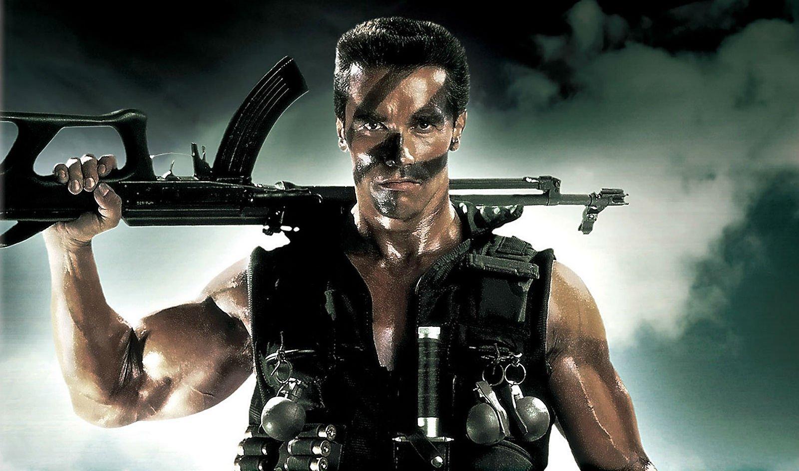 Arnold Schwarzenegger in "Commando" (1985)