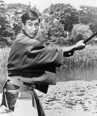 etsuro Tamba as Tiger Tanaka, chief of the Japanese secret service, in You Only Live Twice.