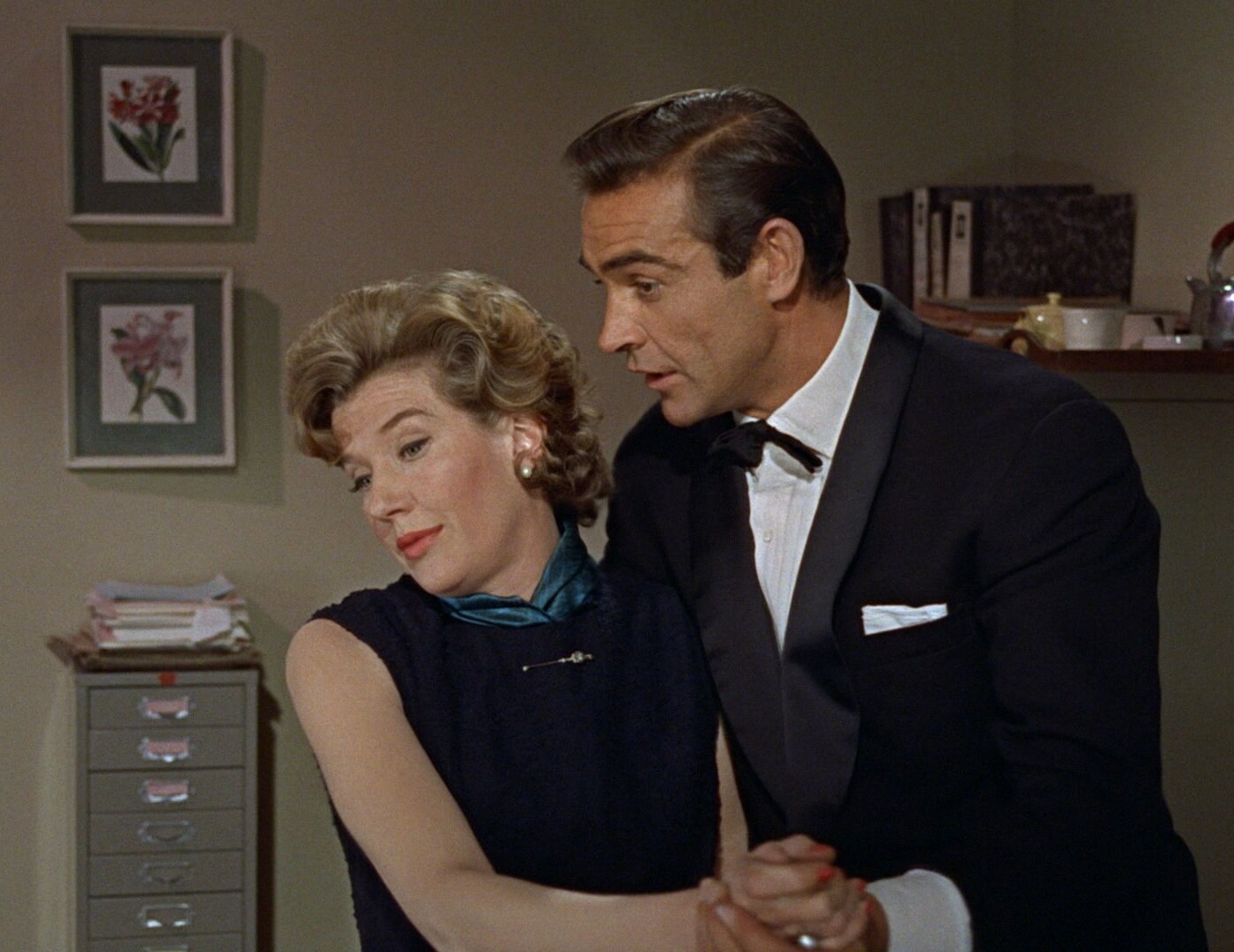 Miss Moneypenny, played by Lois Maxwell