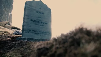 Where is the James Bond Tombstone Located?