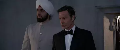 Kamal Khan and Gobinda in "Octopussy"
