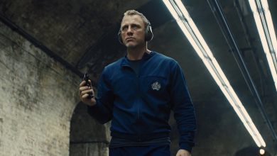 Daniel Craig as James Bond Wearing Blue Training Outfit in SkyFall
