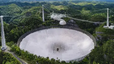 The Arecibo Observatory in Puerto Rico