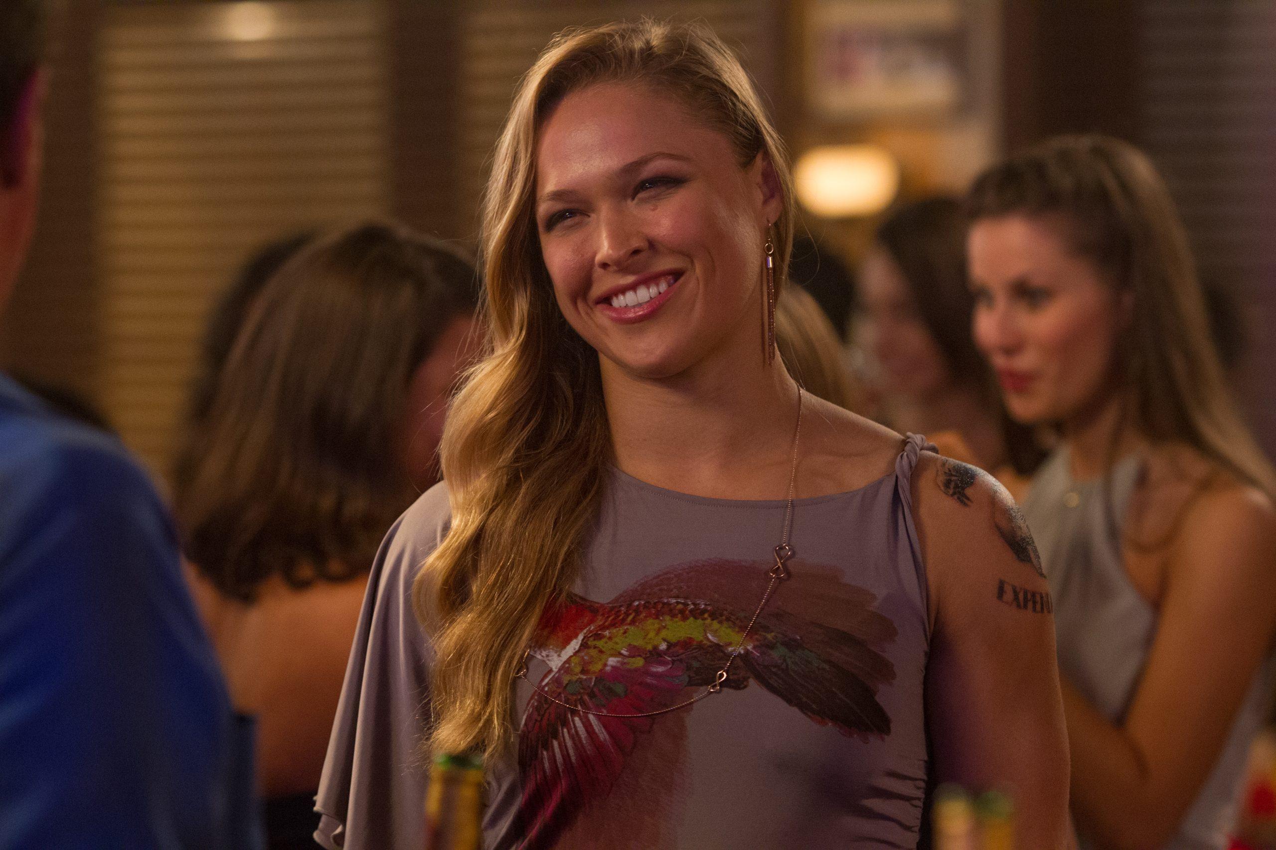 In "The Expendables 3," Rousey's character, Luna