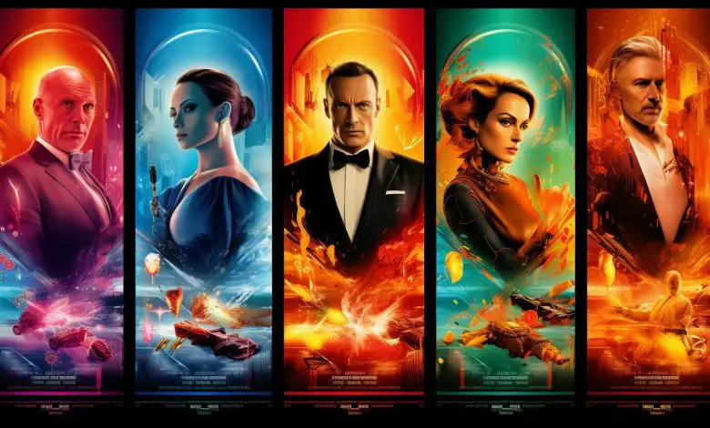 25 James Bond Movie Posters Made By A.I