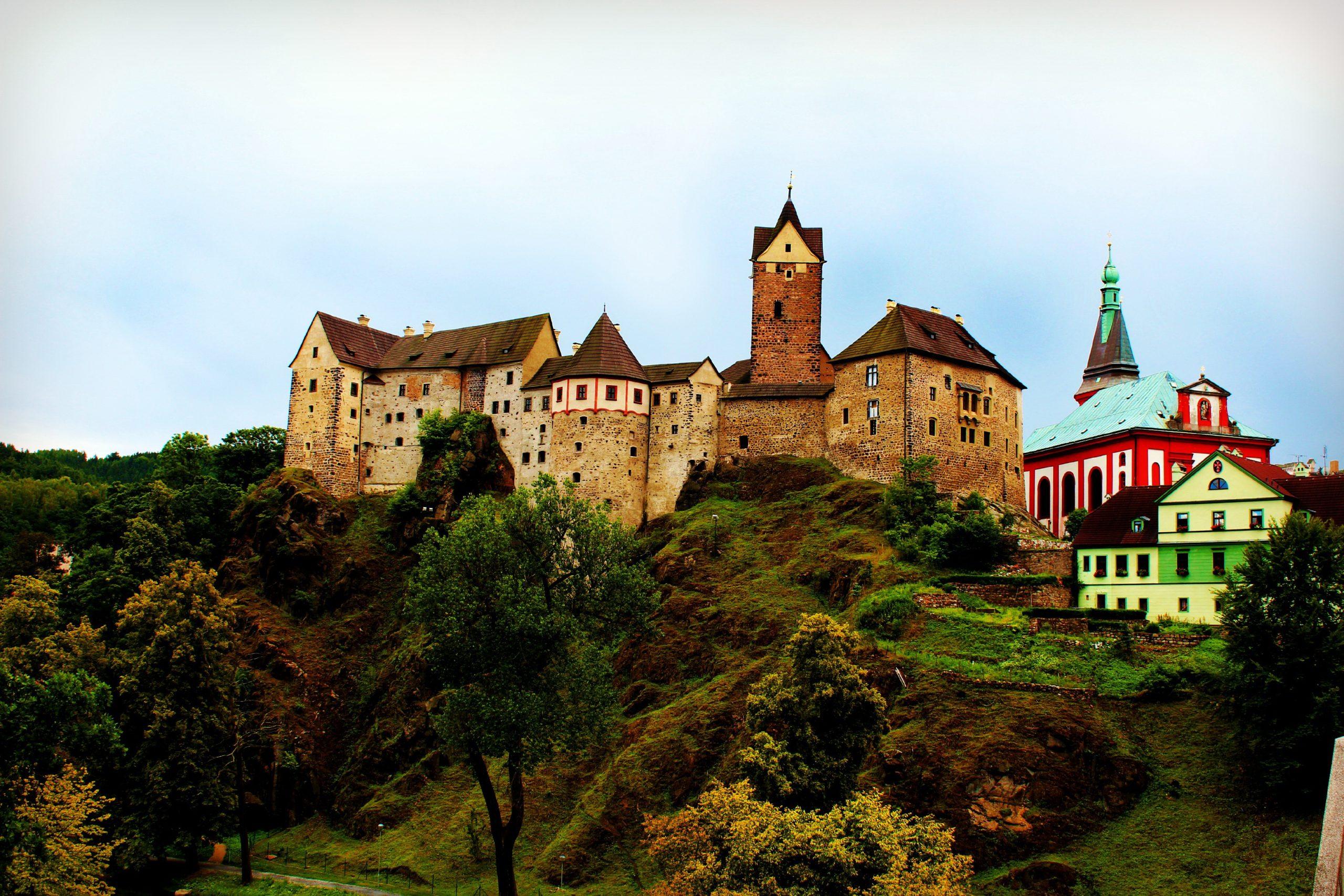 Castle in Loket, Czechia