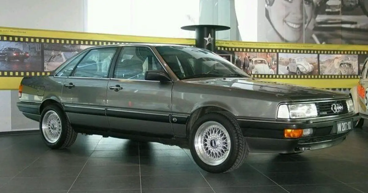 Audi 200 quattro in James Bond Museum.