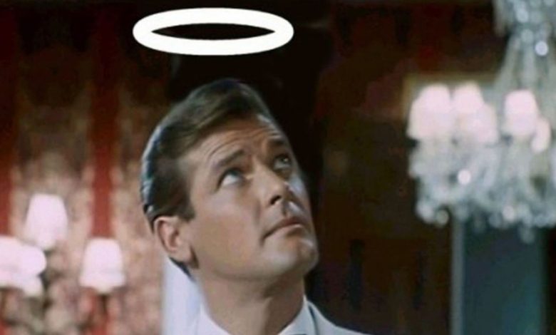 Exploring Roger Moore as The Saint.