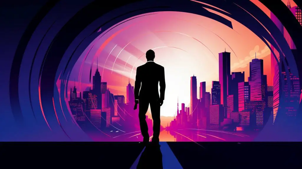 a.i. designed james bond movie artwork