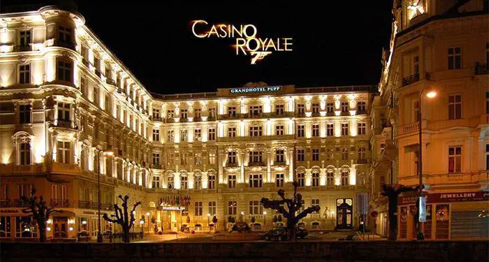 Exquisite Filming Locations of "Casino Royale" in Karlovy Vary.