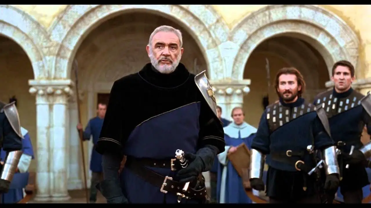 Sean connery as King Arthur in "First Knight" (1995)