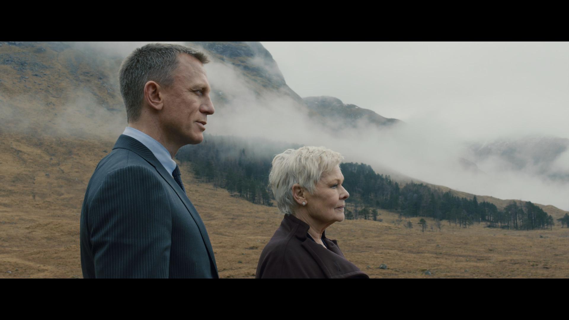 james bond and M in "skyfall"