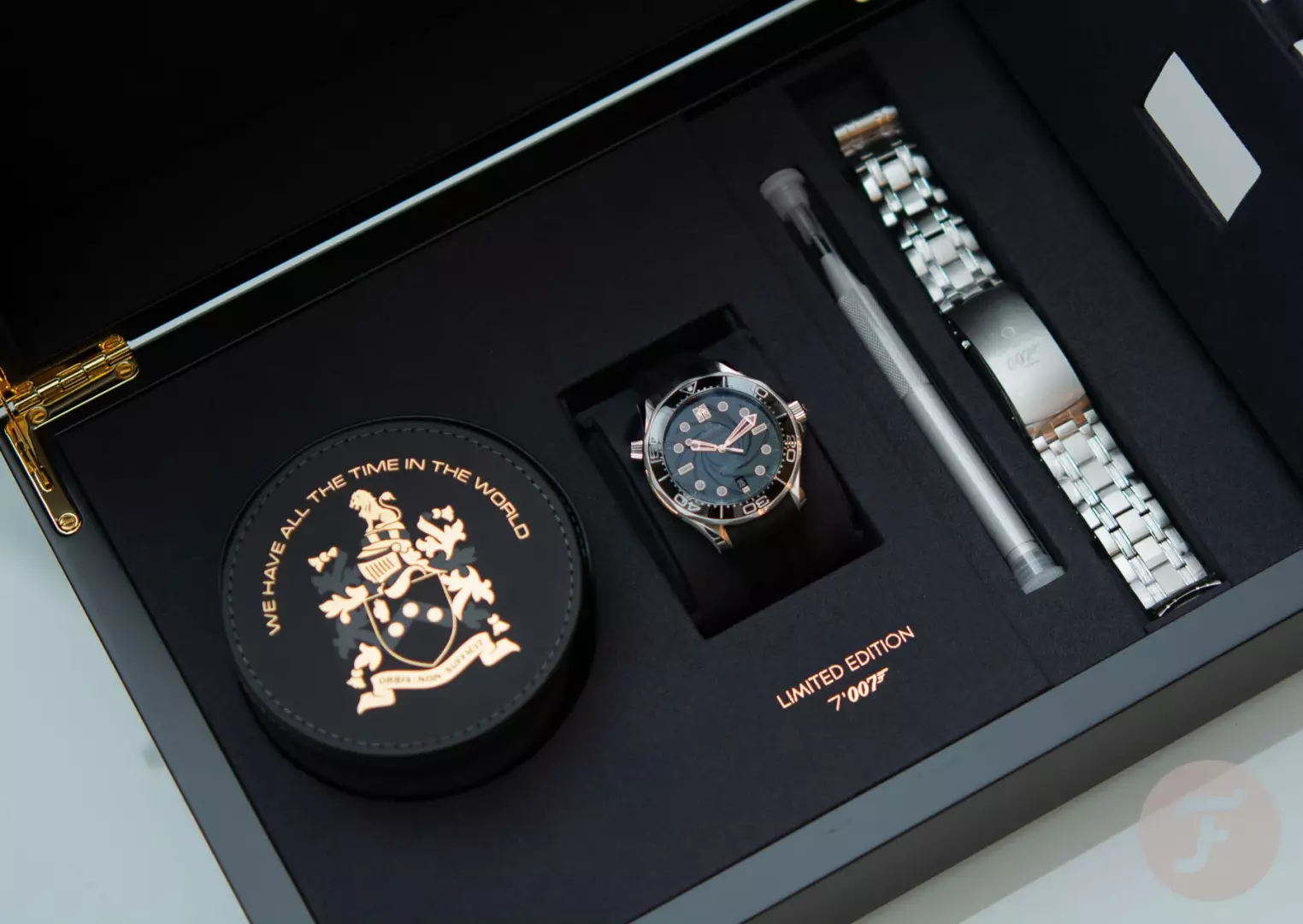 omega, a set of two limited edition on her majesty's secret Services 