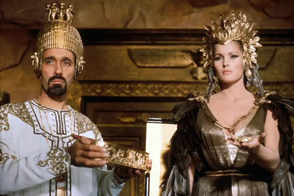 Ursula Andress as Ayesha in "She"