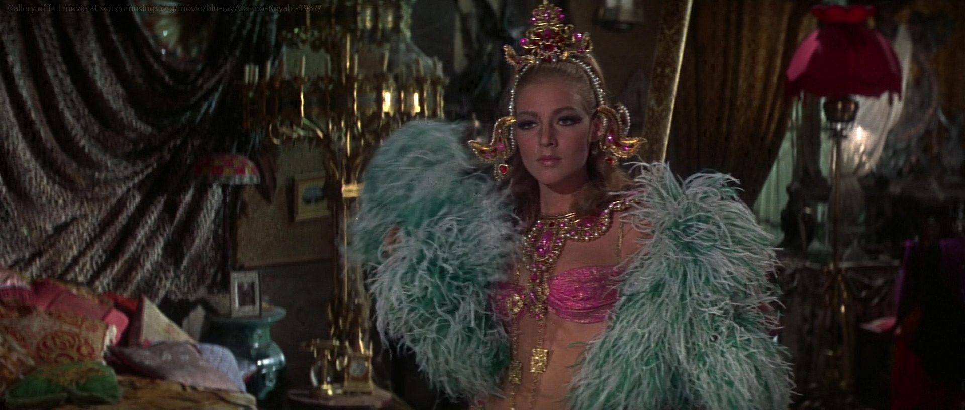 Joanna Pettet as Mata Bond in Casino Royale (1967).