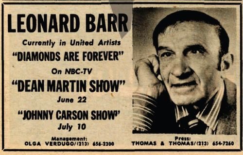 The Untold Story of Leonard Barr